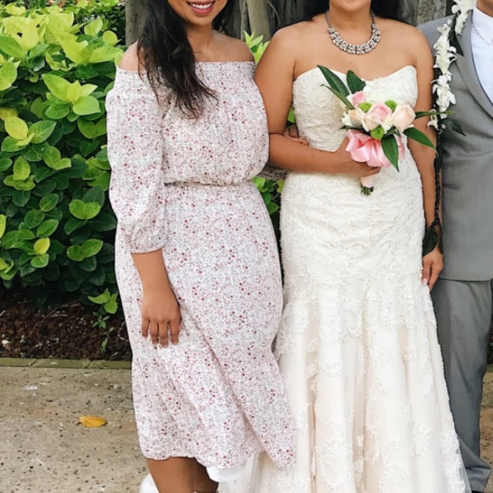 Floral Off the Shoulder Dress